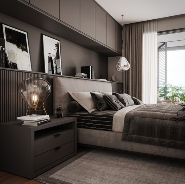 Thiết kế nội thất phòng ngủ phong cách hiện đại