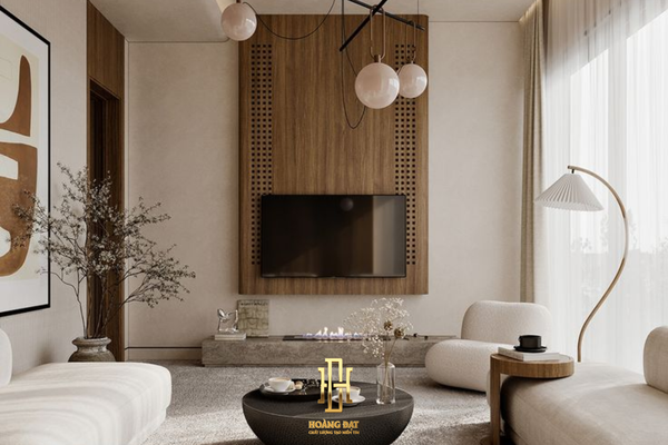 Thiết kế nội thất chung cư 2 phòng ngủ phong cách Bắc Âu