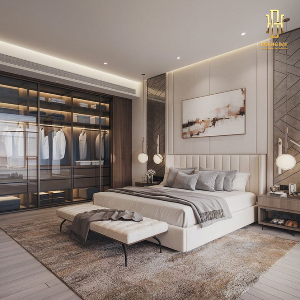 Mẫu thiết kế nội thất chung cư 2 phòng ngủ 70m2