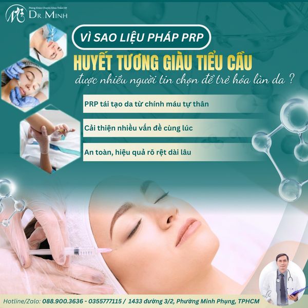 TIÊM PRP TRẺ HÓA