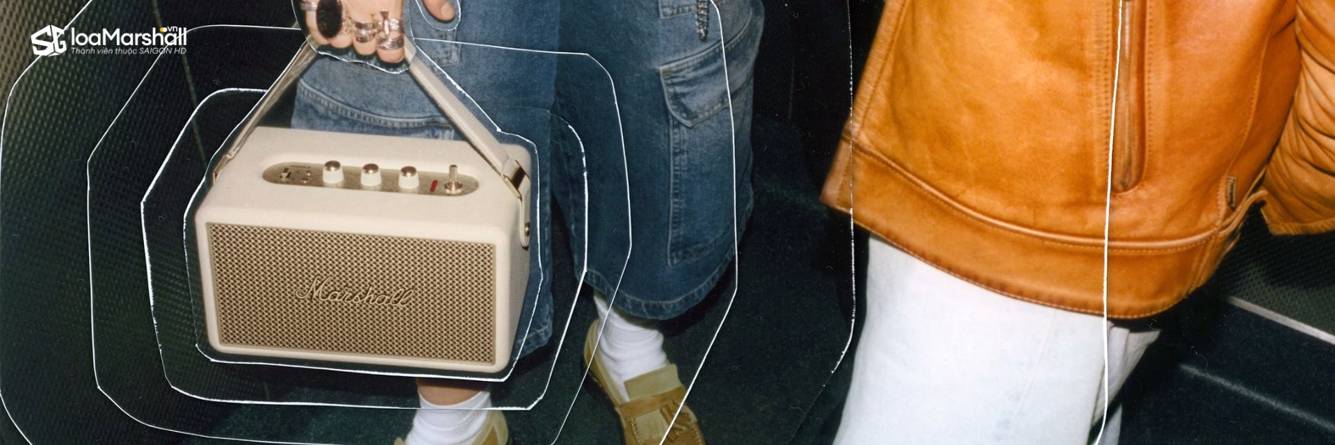 Loa Bluetooth di động Marshall Kilburn III chính hãng giá rẻ