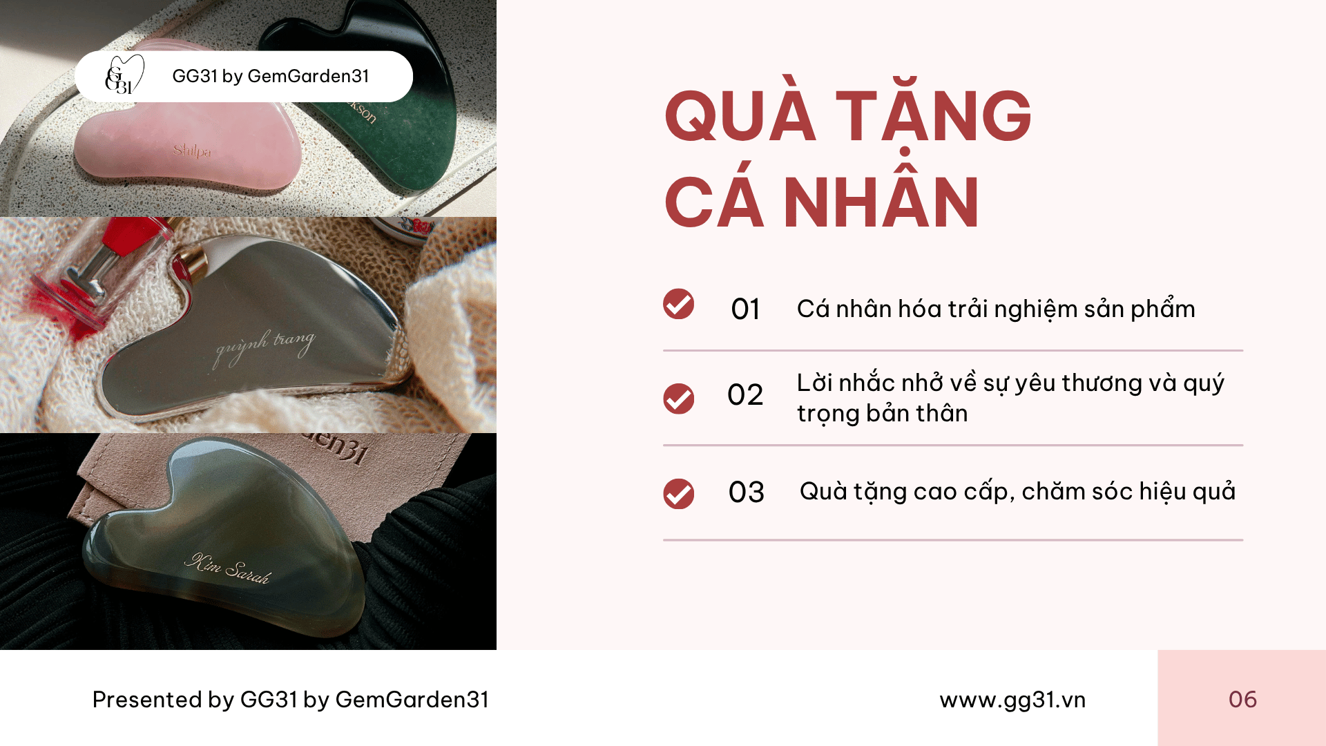 Quà tặng doanh nghiệp GuaSha cao cấp – khắc logo, giá tốt