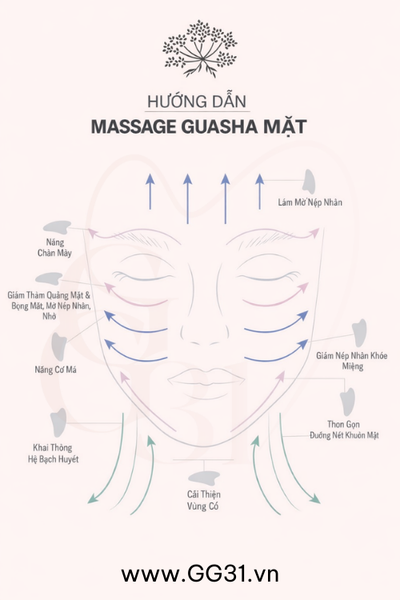 HƯỚNG DẪN SỬ DỤNG GUA SHA ĐÚNG CHUẨN AN TOÀN THEO Y TẾ