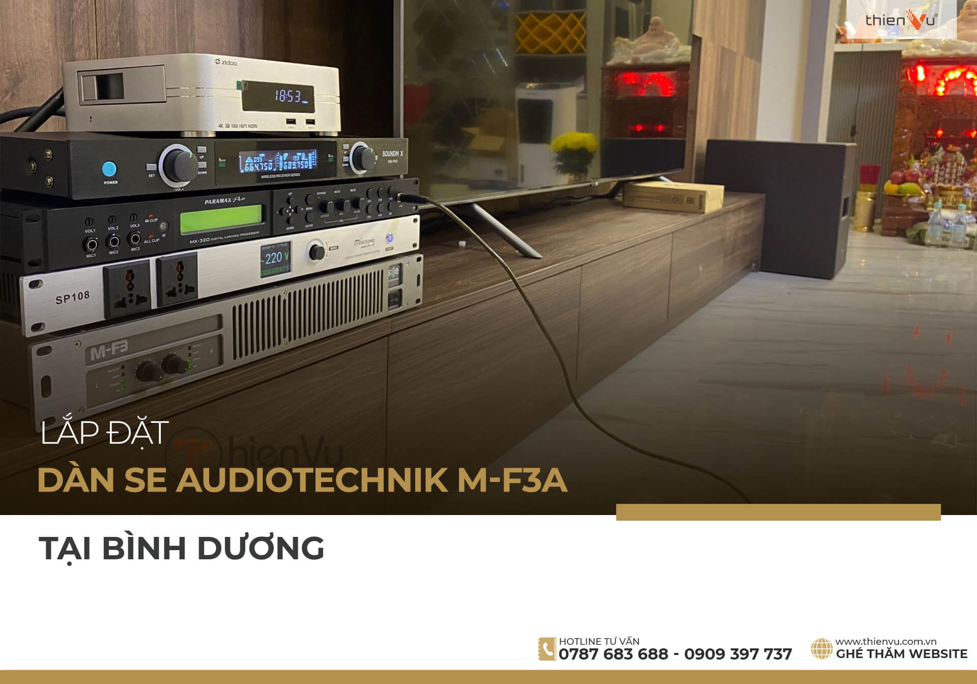 Bộ dàn karaoke đẳng cấp tại Thủ Dầu Một, Bình Dương