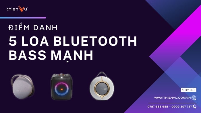 Điểm Danh 5 Loa Bluetooth Bass Mạnh Chinh Phục Các Tai Nghe Nhạc