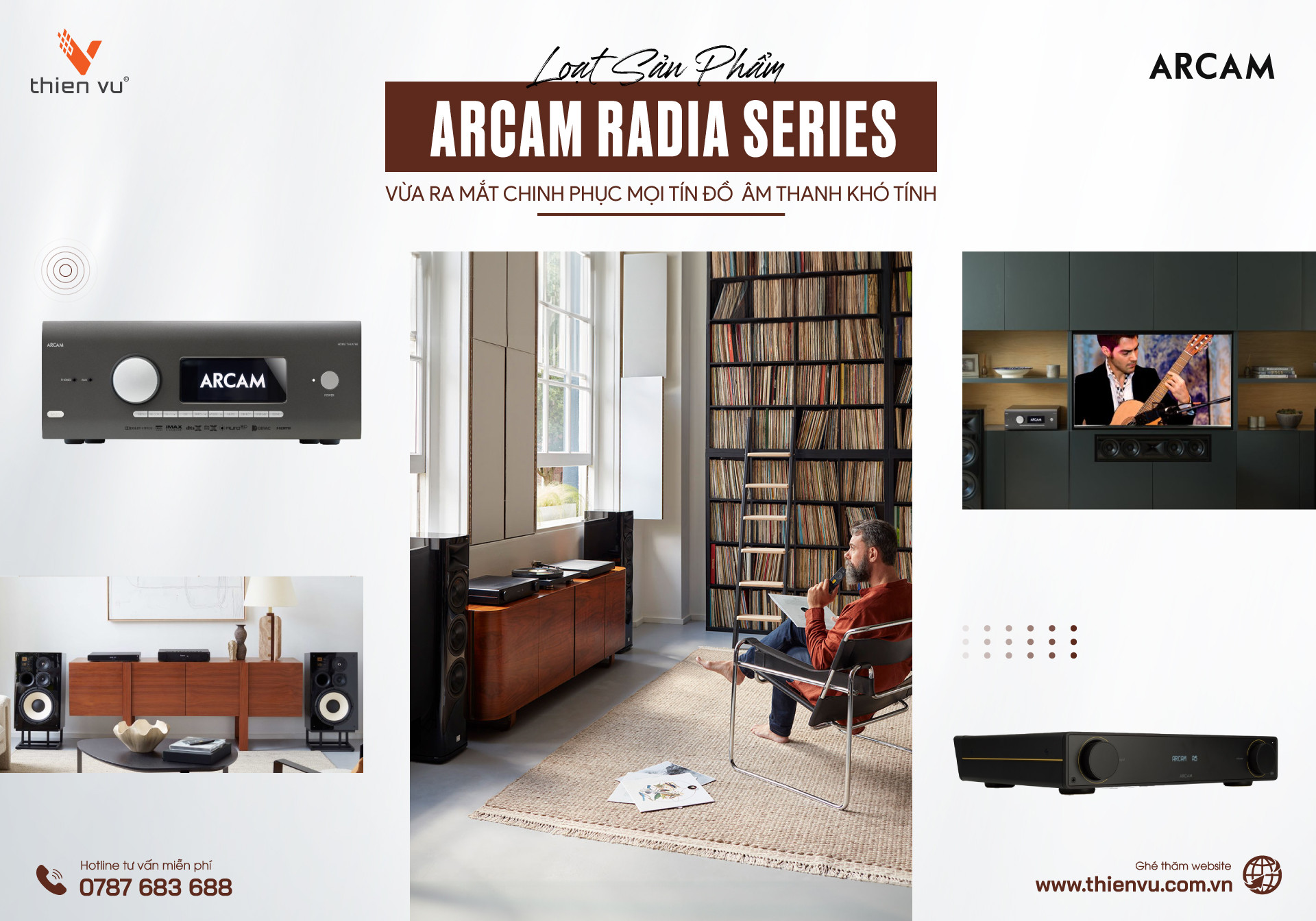 Loạt Sản Phẩm Arcam Radia Series Vừa Ra Mắt Chinh Phục Mọi Tín Đồ Âm Thanh Khó Tính