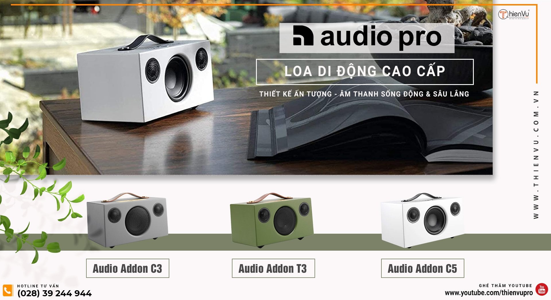Audio Pro Tiếp Nối Nghệ Thuật Âm Thanh Với Mẫu Loa Bluetooth Độc Đáo Mới Mẻ