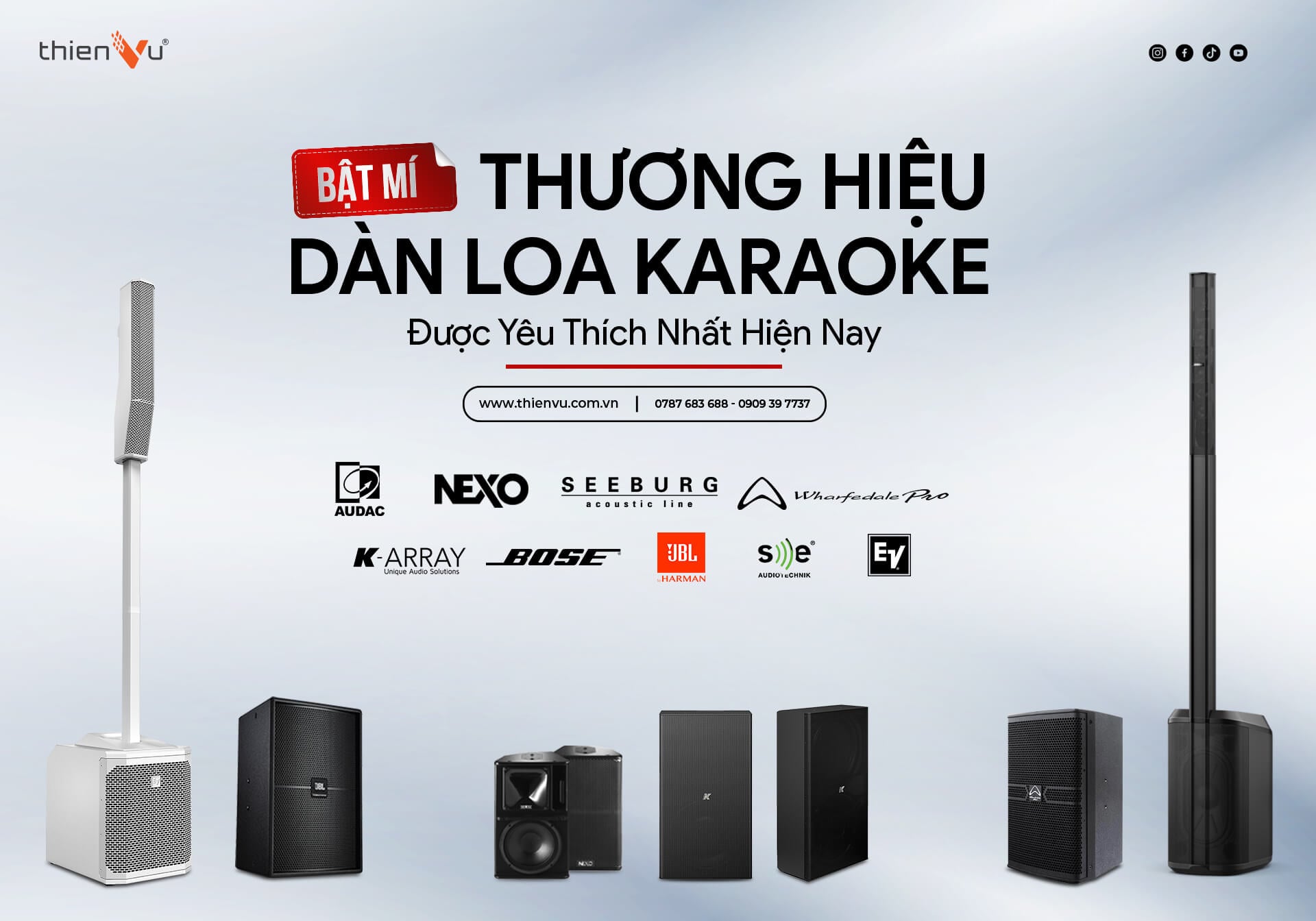 Bật Mí Thương Hiệu Dàn Loa Karaoke Được Yêu Thích Nhất Hiện Nay