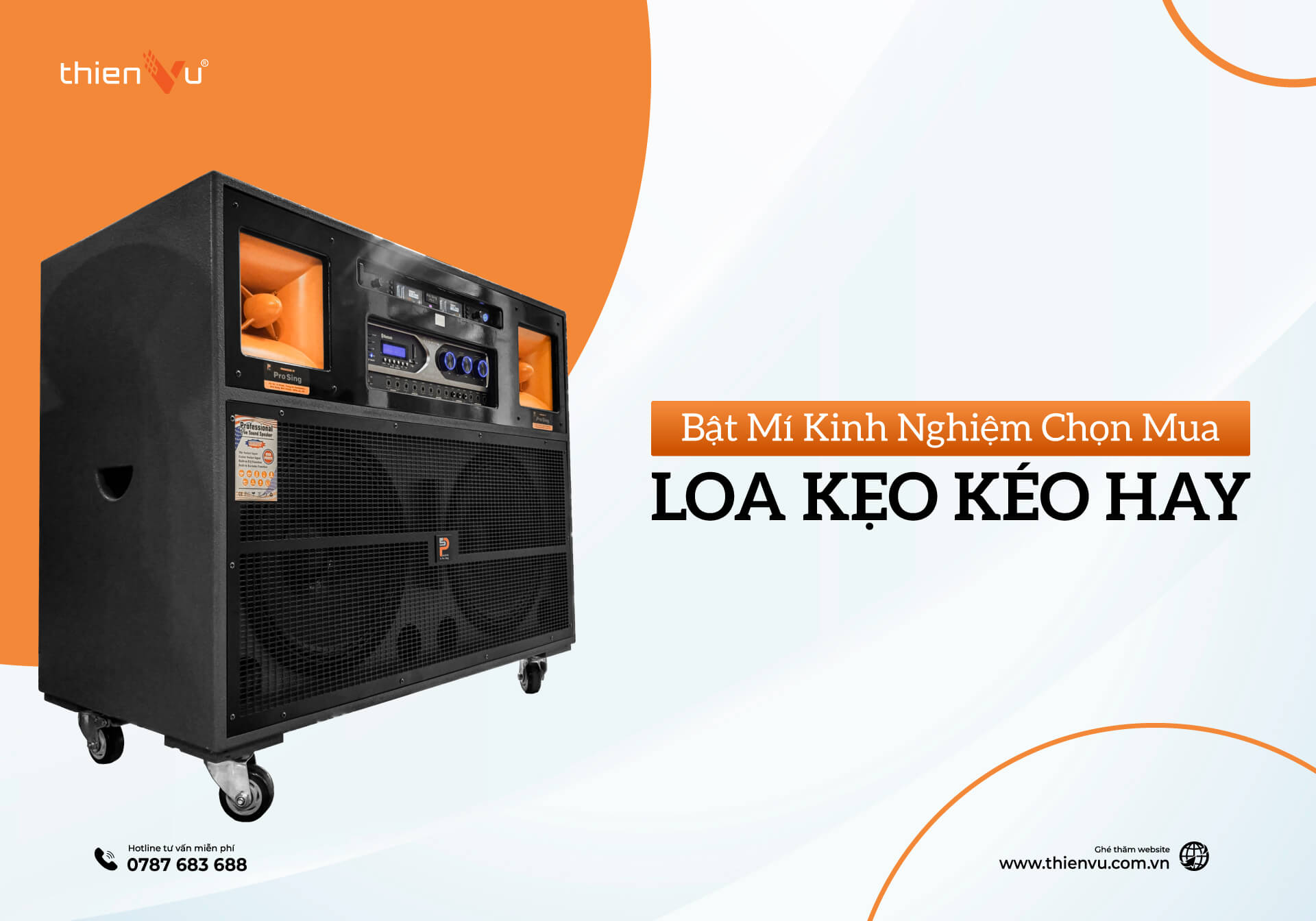 Bật Mí Kinh Nghiệm Chọn Mua Loa Kẹo Kéo Hay