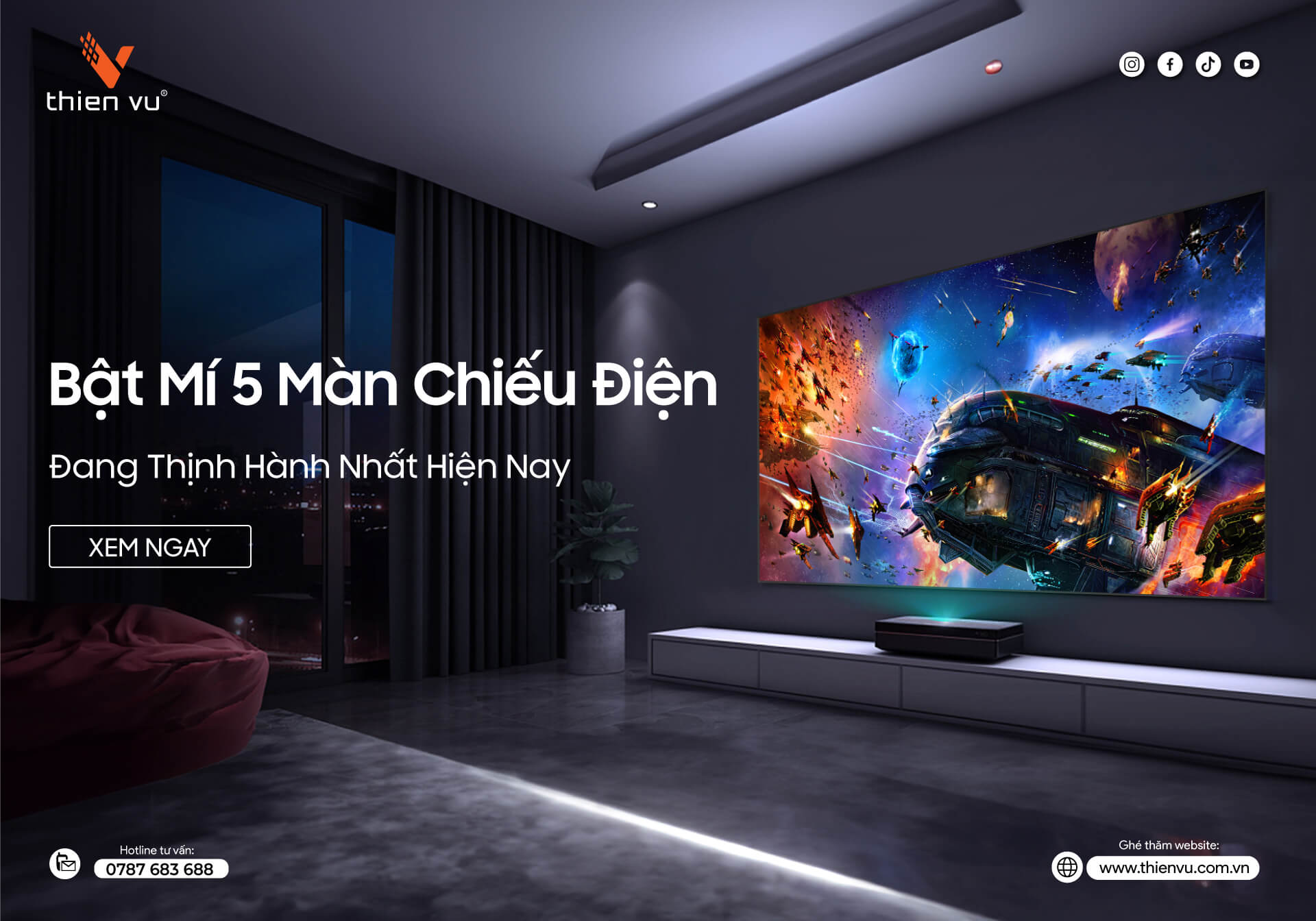 Bật Mí 5 Màn Chiếu Điện Đang Thịnh Hành Nhất Hiện Nay
