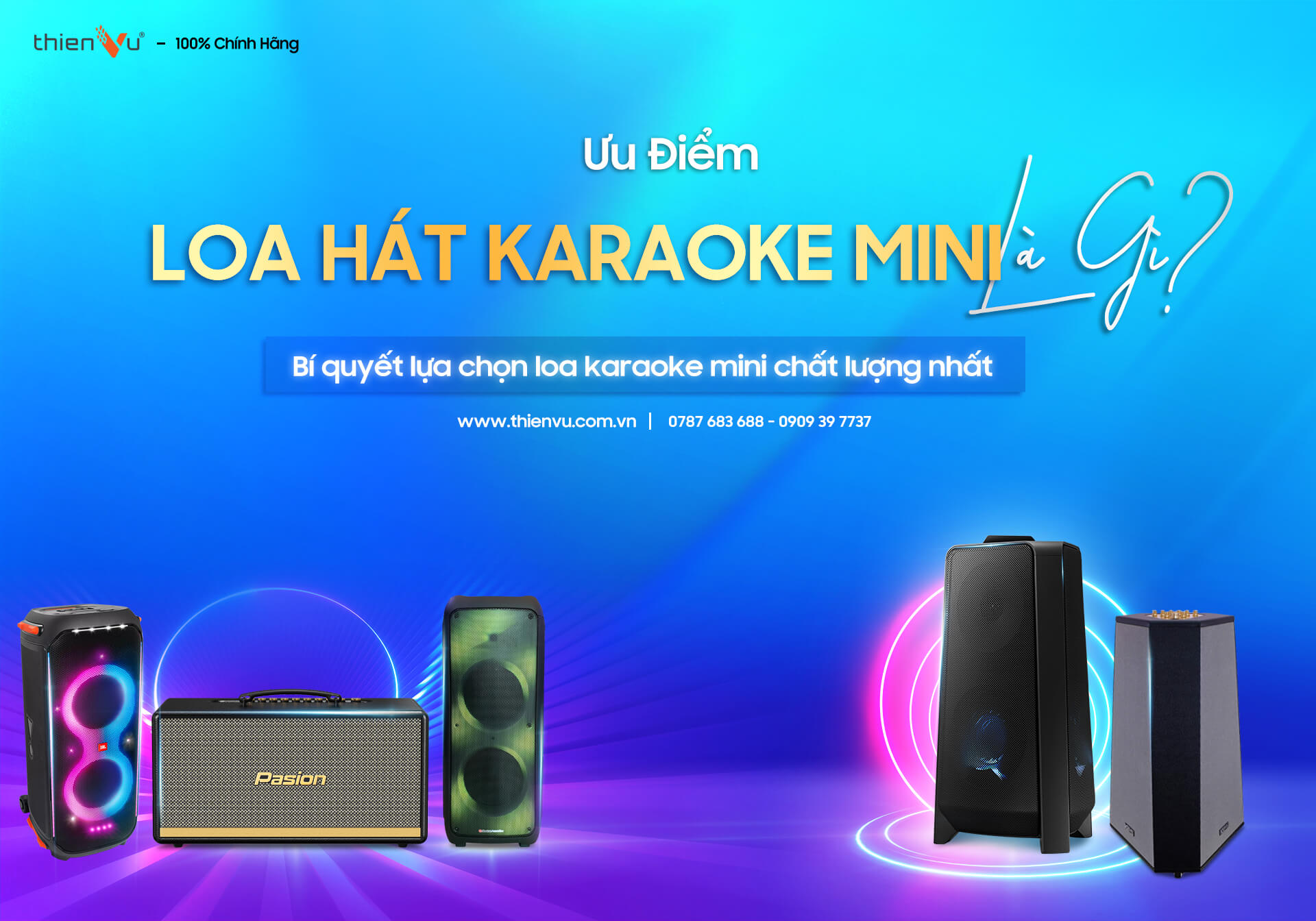 Ưu Điểm Loa Hát Karaoke Mini Là Gì? Bí Quyết Lựa Chọn Loa Karaoke Mini Chất Lượng Nhất
