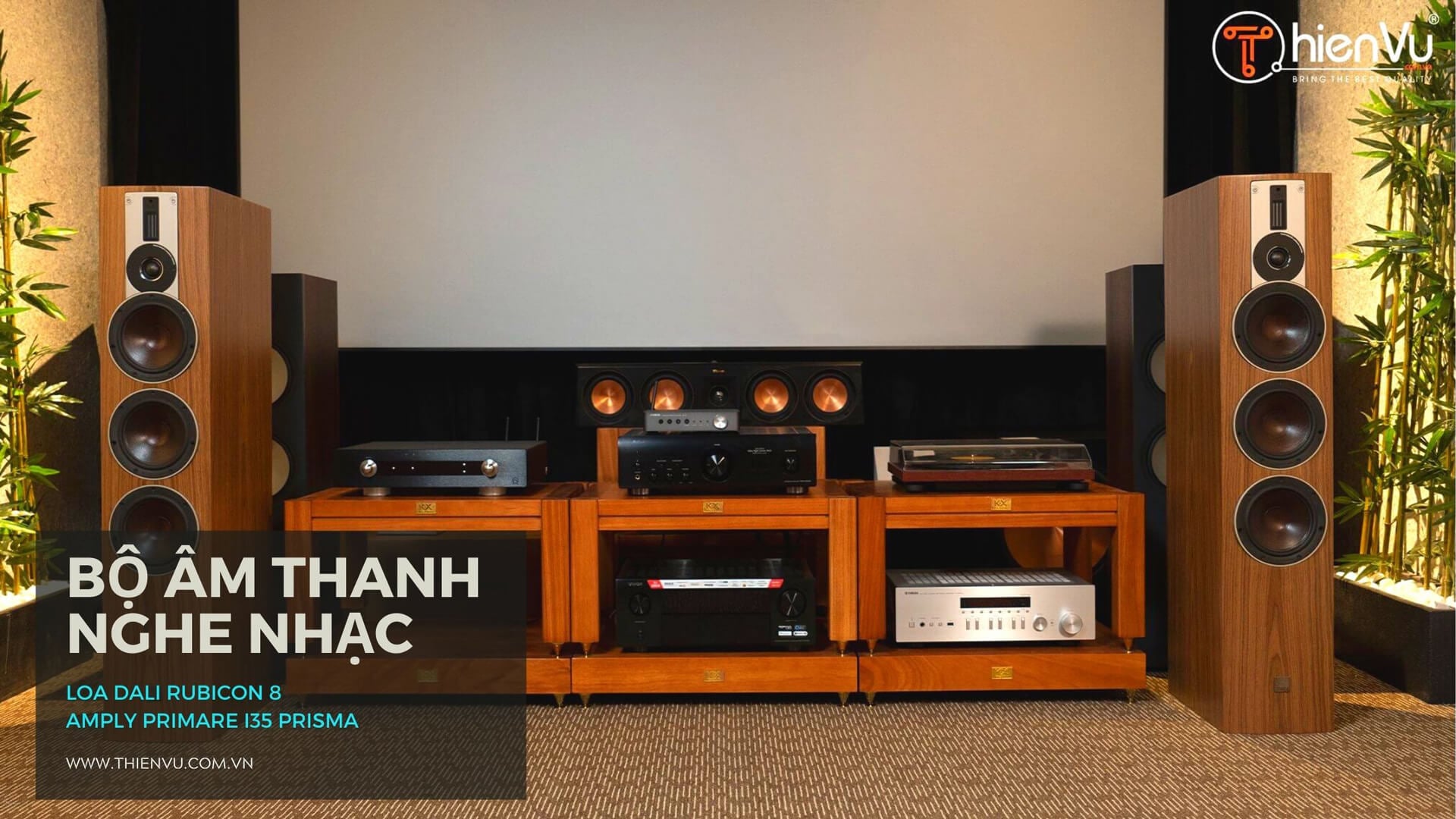 Bộ Dàn Âm Thanh Nghe Nhạc Hi-Fi Dali Rubicon 8: Bắt Trọn Âm Thanh Tinh Tế Trong Từng Khoảnh Khắc