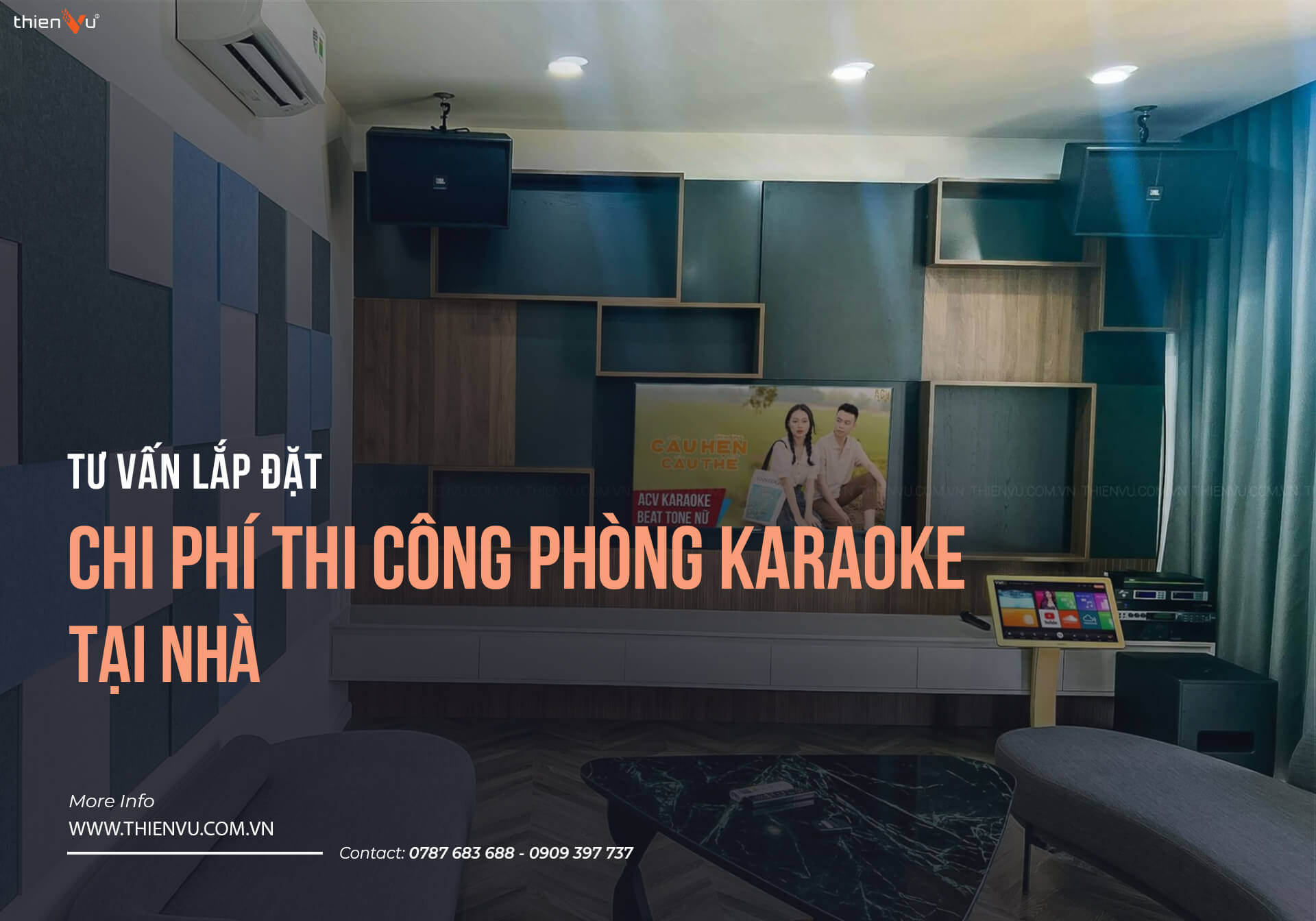 Thi Công Phòng Karaoke Tại Nhà Cần Bao Nhiêu Chi Phí?