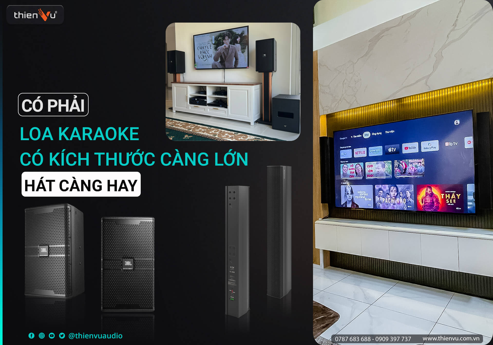 Có Phải Loa Karaoke Có Kích Thước Càng Lớn - Hát Càng Hay?