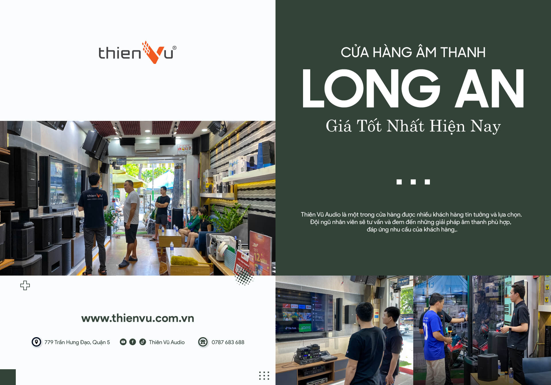 Cửa Hàng Âm Thanh Long An Giá Tốt Nhất Hiện Nay