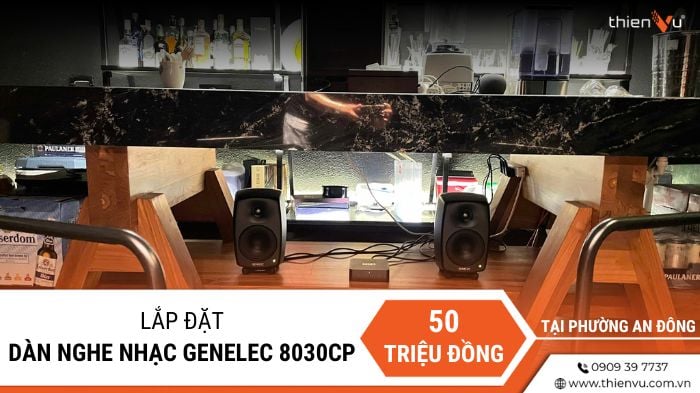 Lắp Đặt Dàn Nghe Nhạc Genelec 8030CP Tại Phường An Đông