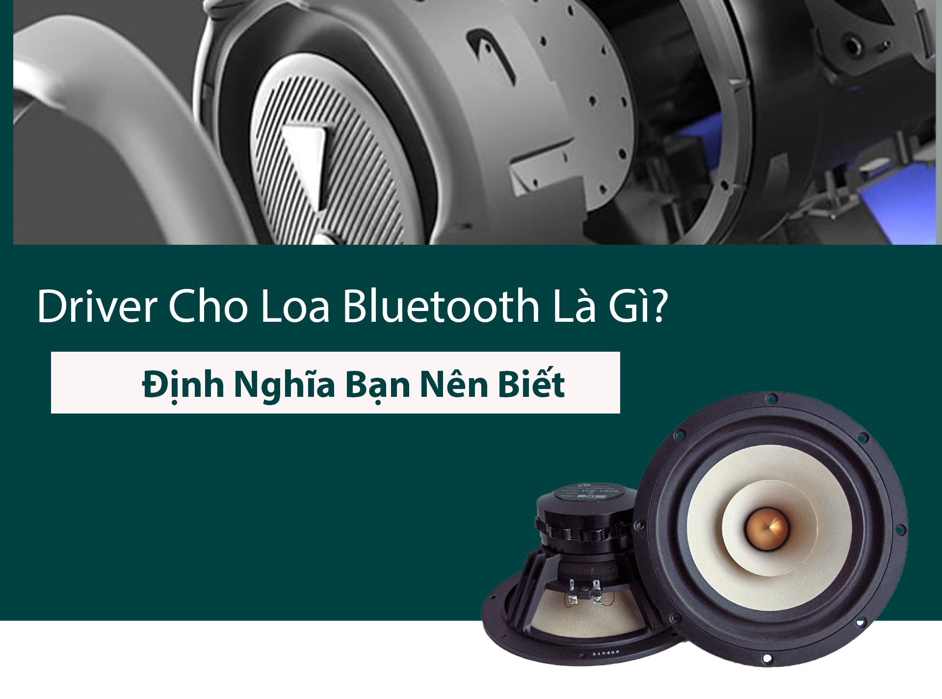 Driver Cho Loa Bluetooth Là Gì? Định Nghĩa Bạn Nên Biết