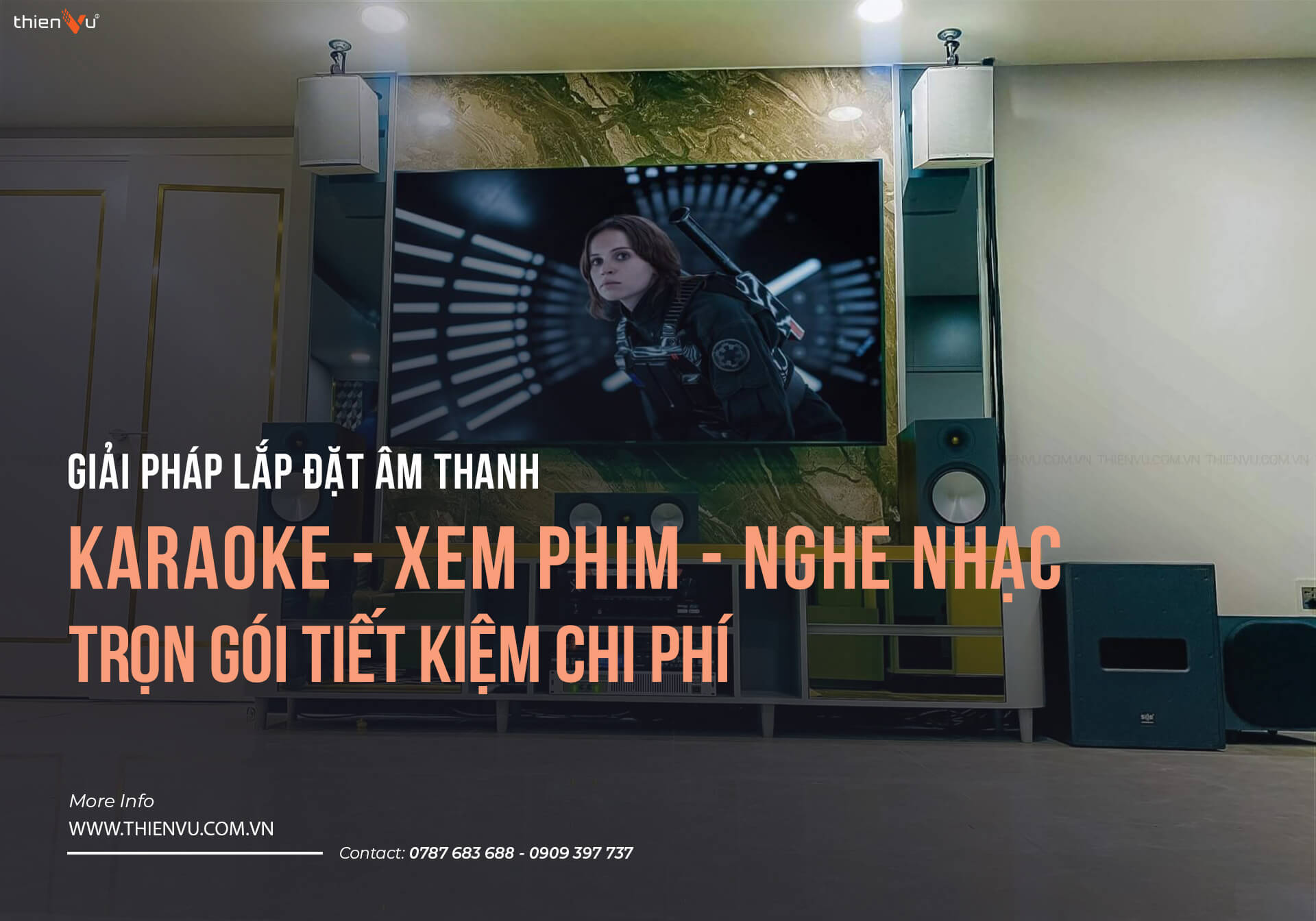 Giải Pháp Lắp Đặt Âm Thanh Karaoke – Xem Phim – Nghe Nhạc | Trọn Gói Tiết Kiệm Chi Phí