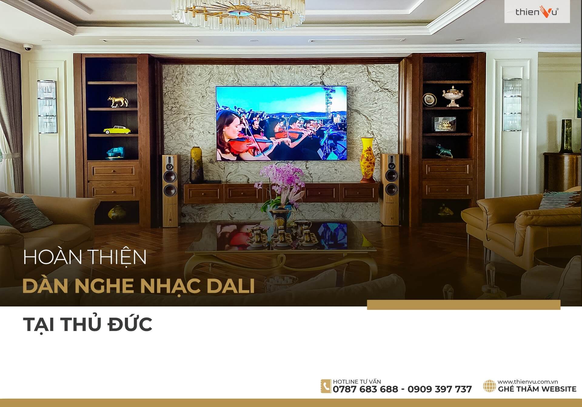 Hoàn Thiện Dàn Nghe Nhạc Dali Tại Thủ Đức