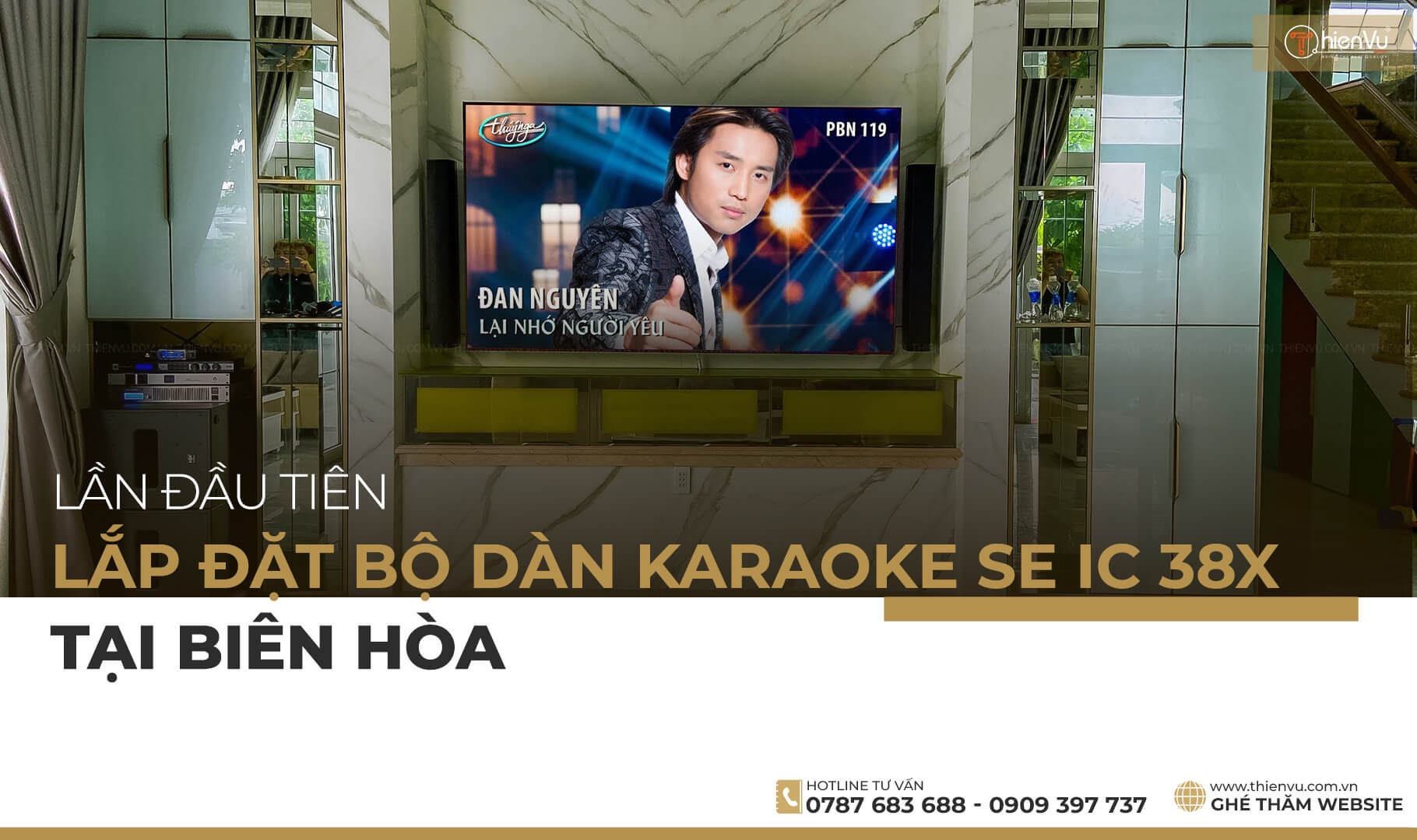 Hoàn Thiện Lắp Đặt Dàn Karaoke “Loa SE IC 38X - Cục Đẩy SE IA 402D” Lần Đầu Tiên Tại Biên Hòa