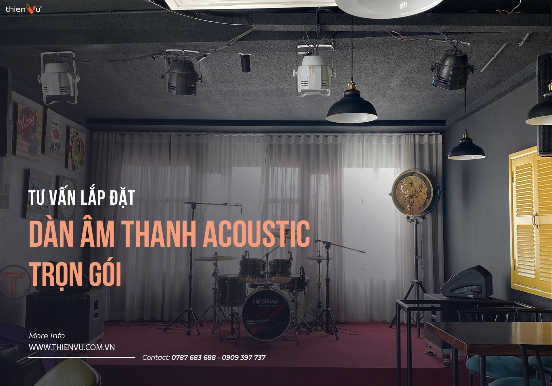 Dịch vụ tư vấn lắp đặt âm thanh Live Acoustic trọn gói