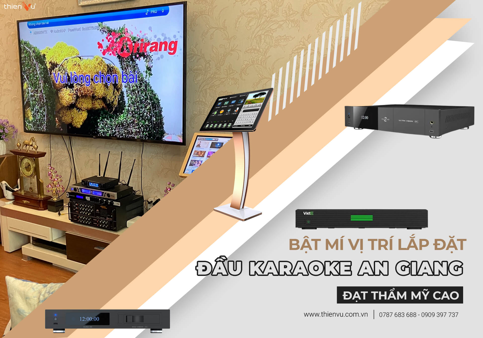 Lắp Đặt Đầu Karaoke An Giang Đạt Chất Lượng Tốt Nhất