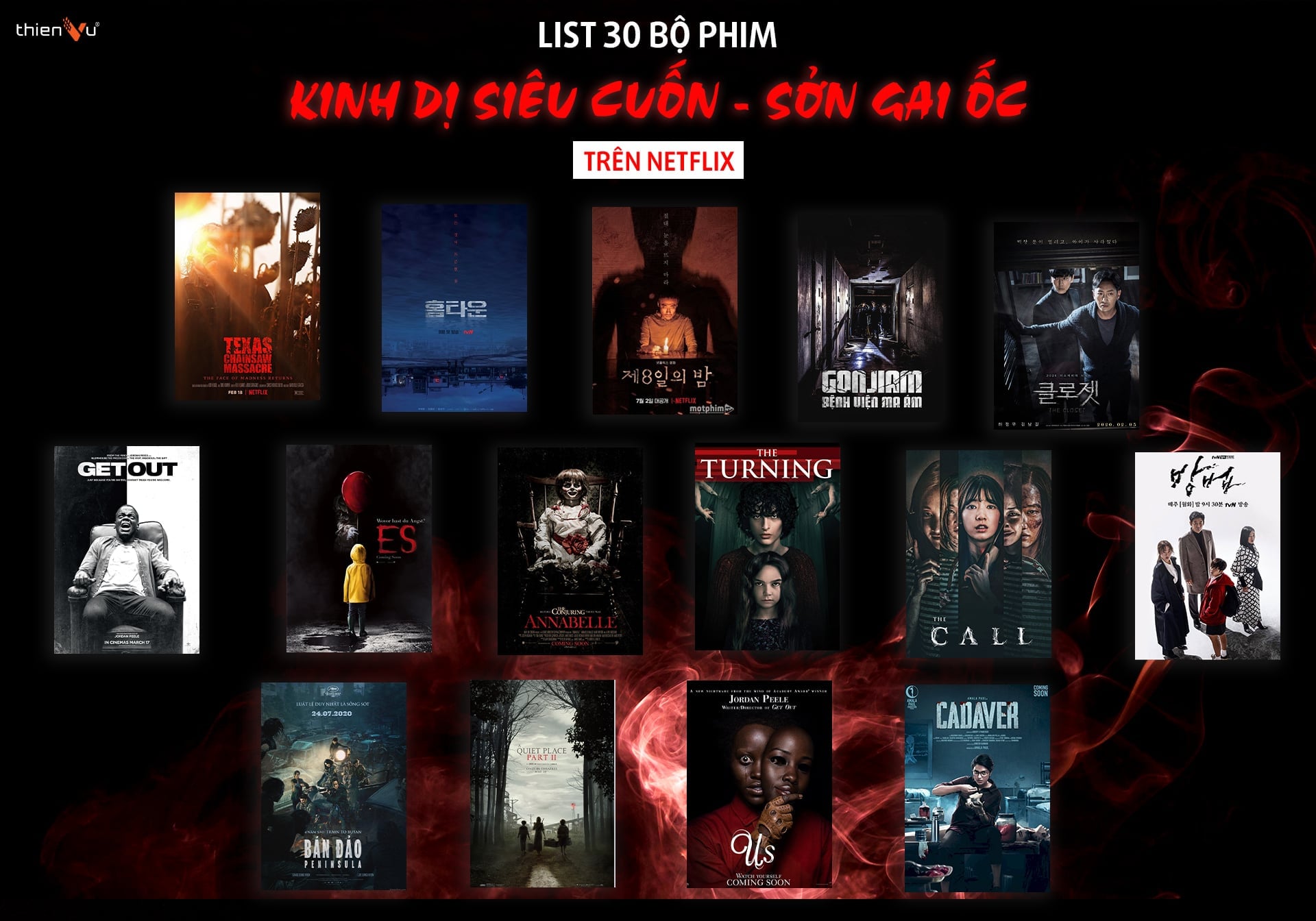 List 50 + Bộ Phim Kinh Dị Siêu Cuốn - Sởn Gai Ốc Trên Netflix
