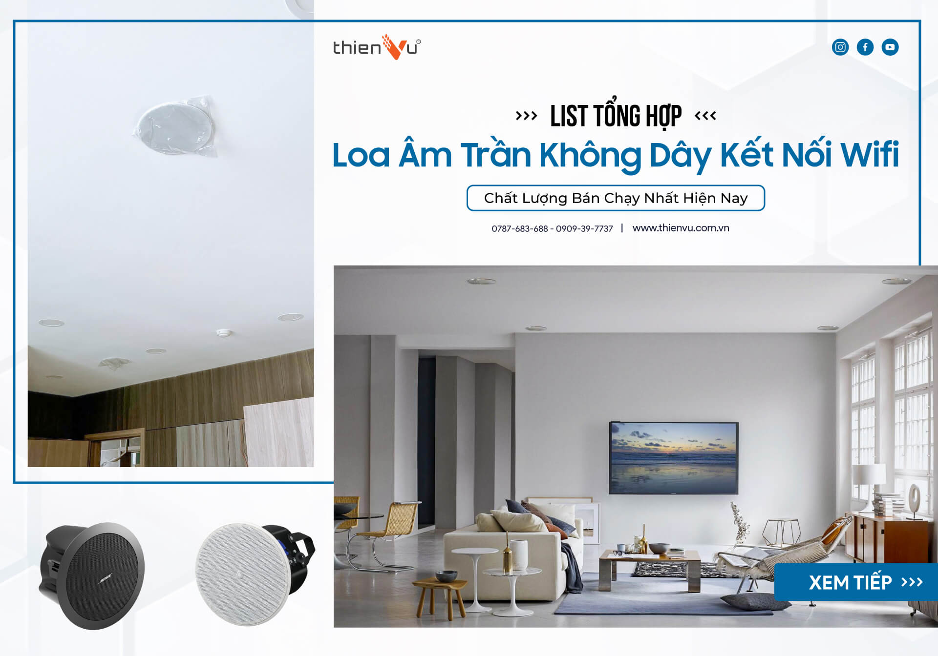 List Tổng Hợp Loa Âm Trần Không Dây Kết Nối Wifi Chất Lượng Bán Chạy Nhất Hiện Nay