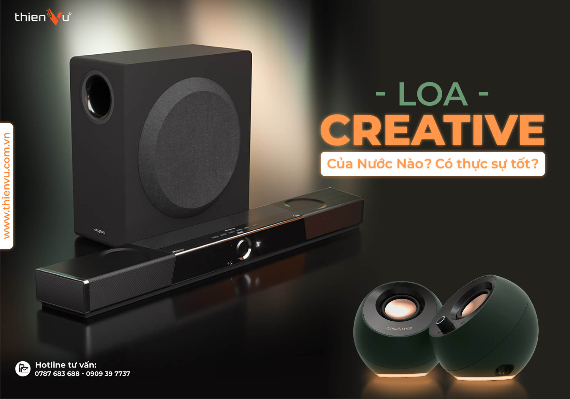 Loa Creative Của Nước Nào? Có Thực Sự Tốt?
