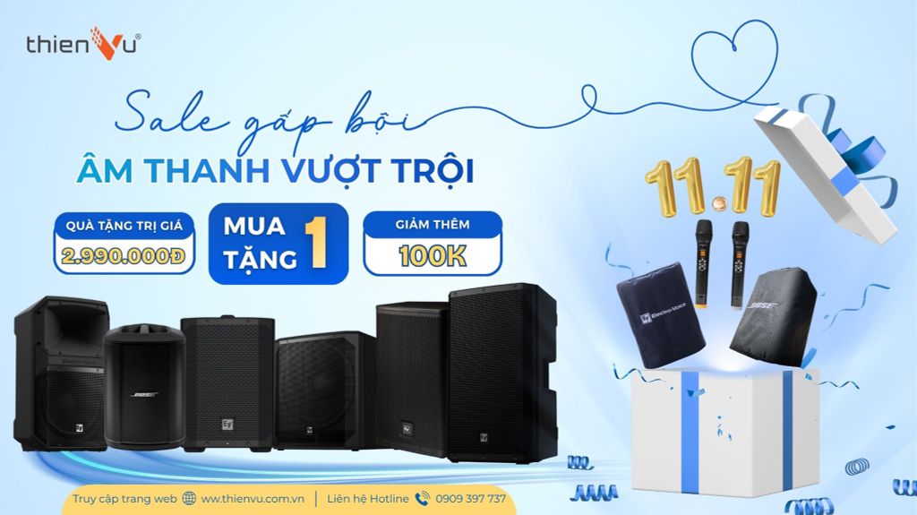Siêu Sale 11/11 - Săn Loa Karaoke Di Động Ưu Đãi Đến 23%