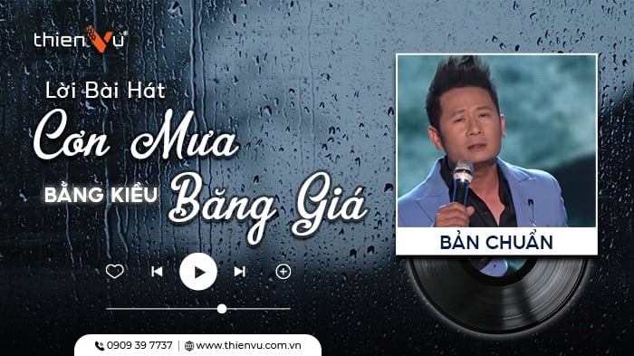 Lời Bài Hát Cơn Mưa Băng Giá – Bằng Kiều | Bản Chuẩn