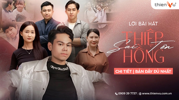 Lời Bài Hát Thiệp Hồng Sai Tên Chi Tiết | Bản Đầy Đủ Nhất