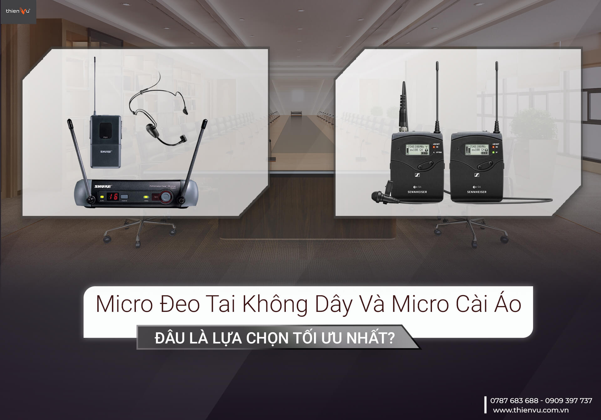 Micro Đeo Tai Không Dây Và Micro Cài Áo - Đâu Là Lựa Chọn Tối Ưu Nhất?