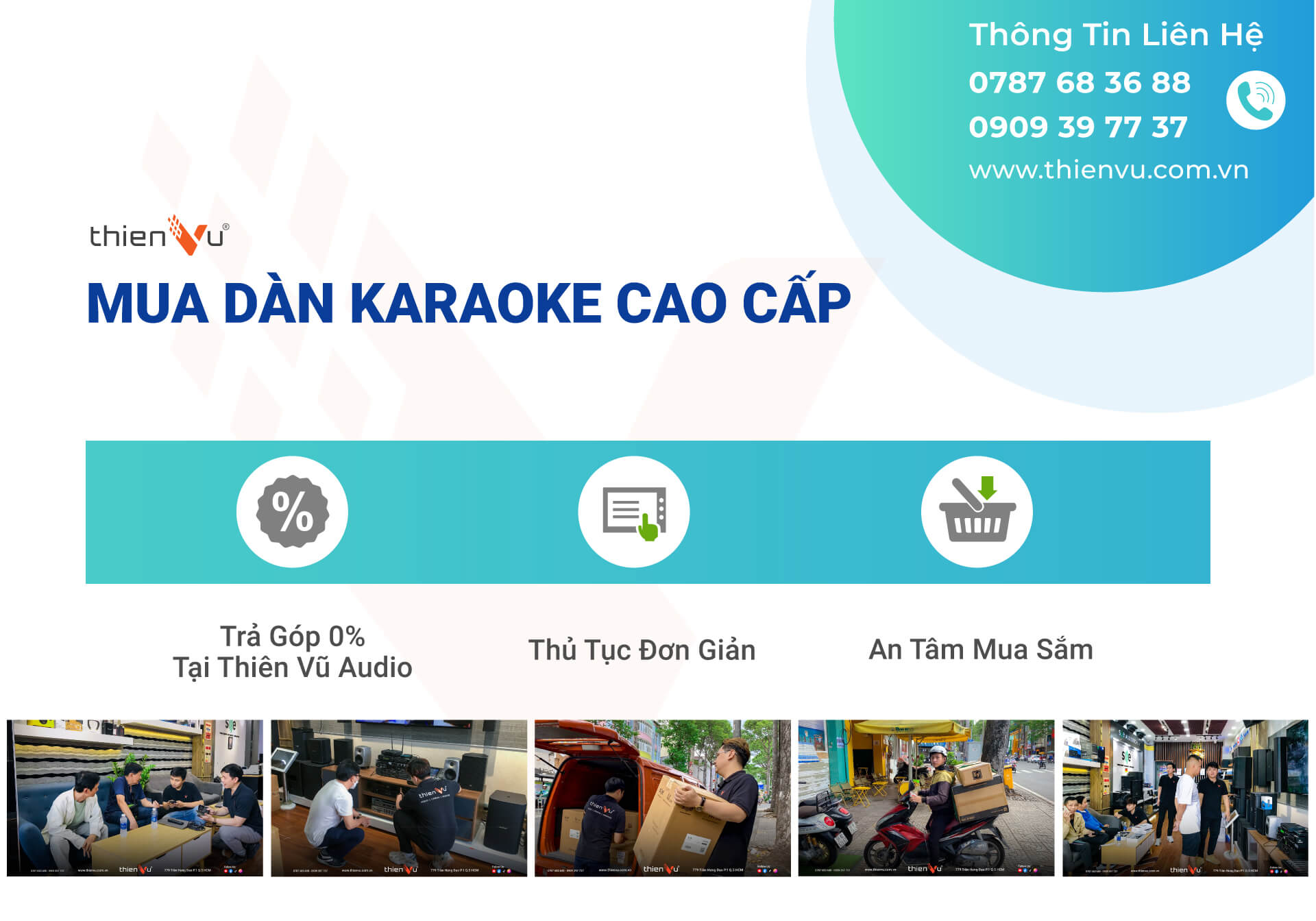 Mua Dàn Karaoke Trả Góp 0% Thủ Tục Nhanh Chỉ 10 Phút