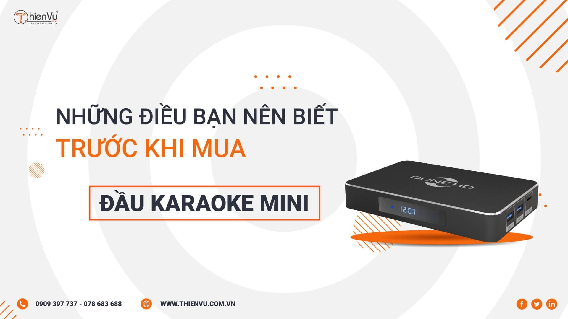 Những Điều Bạn Nên Biết Trước Khi Mua Đầu Karaoke Mini