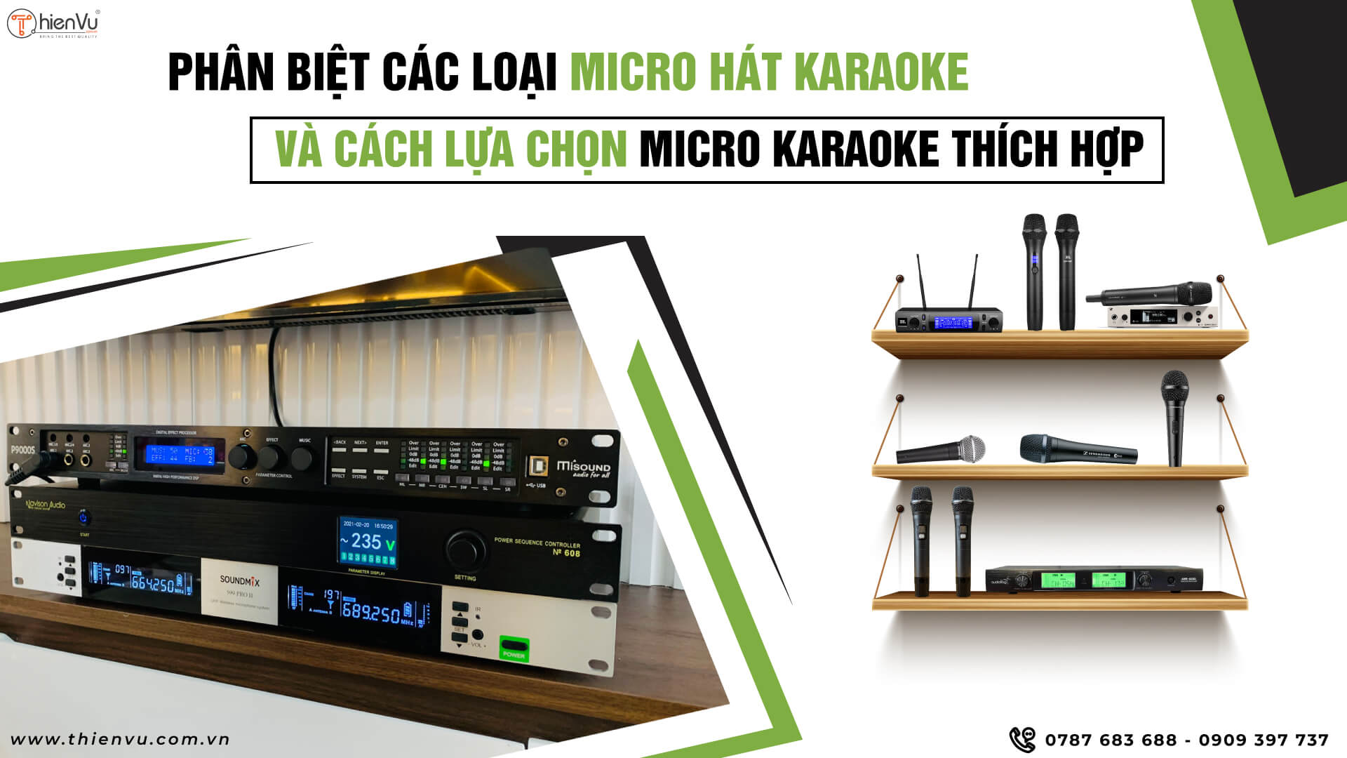 Phân biệt các loại micro hát karaoke và cách lựa chọn micro karaoke thích hợp