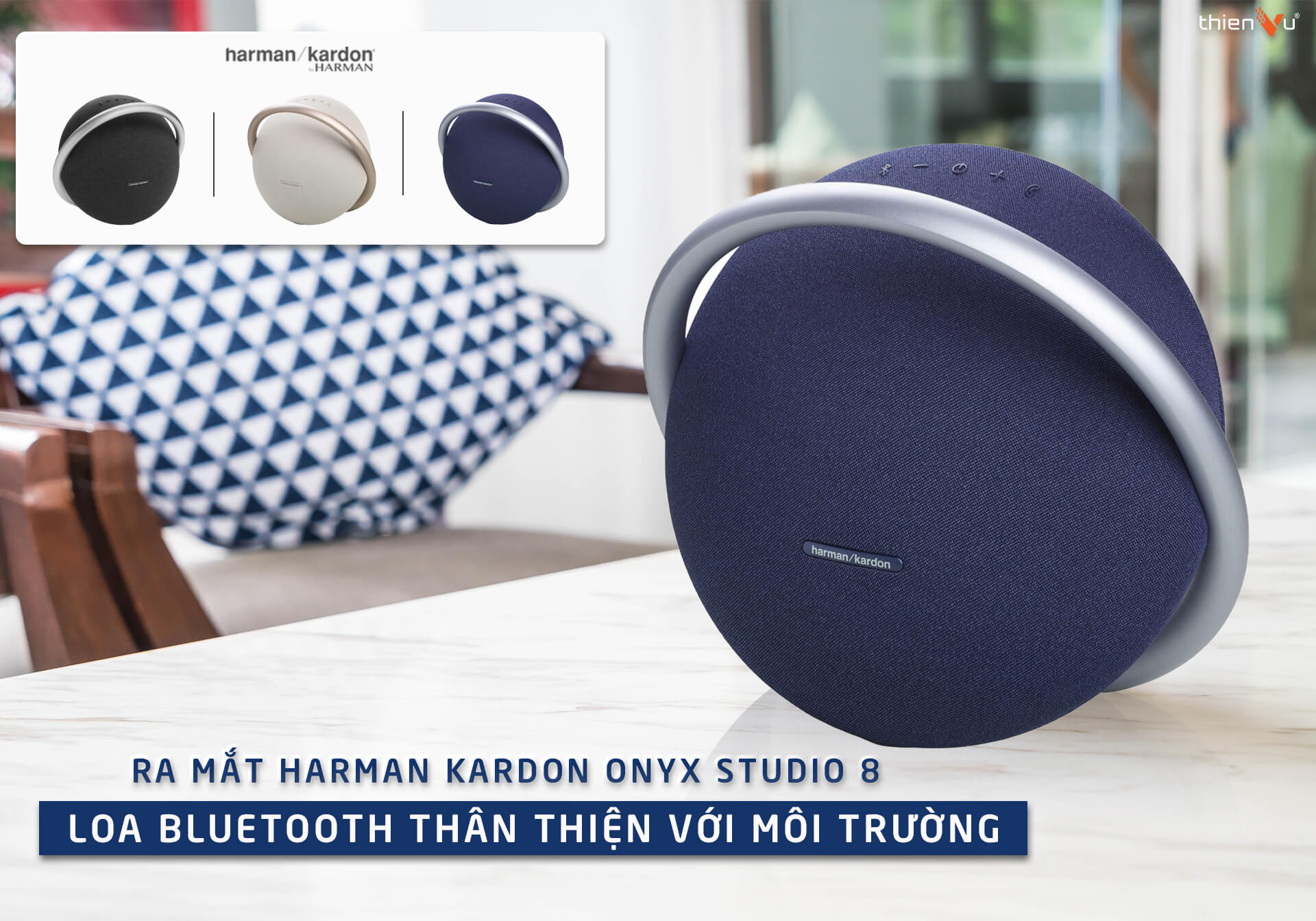 Ra Mắt Harman Kardon Onyx Studio 8 - Loa Bluetooth Thân Thiện Với Môi Trường