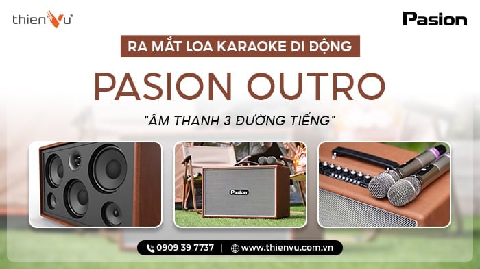 Ra Mắt Loa Karaoke Di Động Pasion Outro Âm Thanh 3 Đường Tiếng
