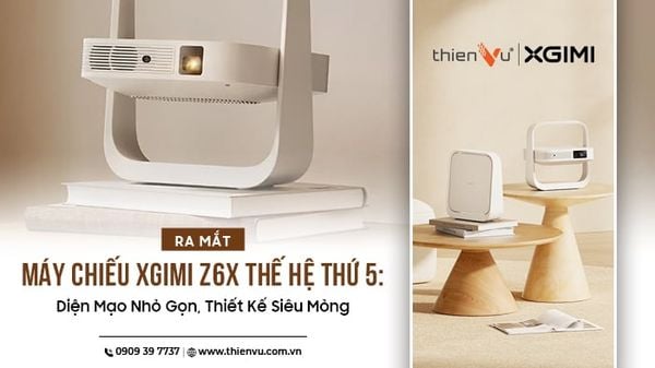 Ra Mắt Máy Chiếu Xgimi Z6X Thế Hệ Thứ 5: Diện Mạo Nhỏ Gọn, Thiết Kế Siêu Mỏng