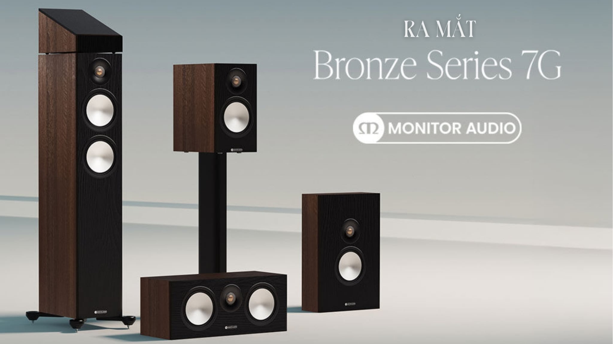 Ra Mắt Loa Monitor Audio Bronze Series 7G Mới Nhất 2025