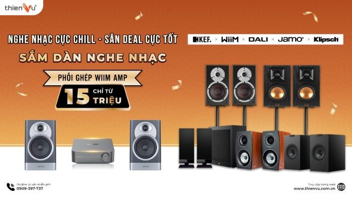 Siêu Ưu Đãi Dàn Nghe Nhạc Phối Ghép Wiim Amp Chỉ Từ 15 Triệu Cho Mùa Tết Này