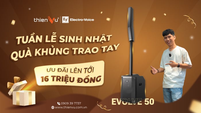 Sắm Loa Electrovoice Evolve 50 Ưu Đãi Đến 16 Triệu Đồng