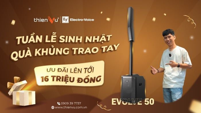 Sắm Loa Electrovoice Evolve 50 Ưu Đãi Đến 16 Triệu Đồng