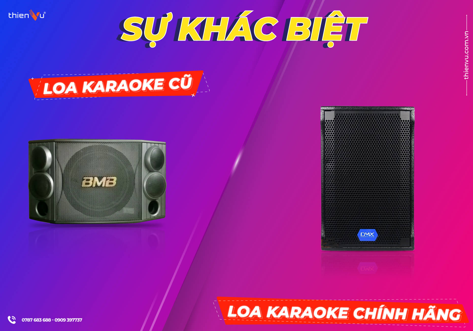So Sánh Sự Khác Biệt Giữa Loa Karaoke Cũ Và Loa Karaoke Chính Hãng