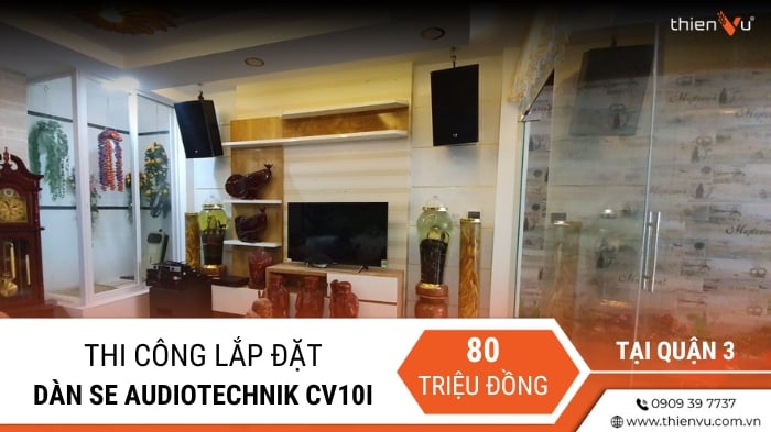 Lắp Đặt Bộ Dàn Karaoke SE Audiotechnik CV10i Tại Quận 3