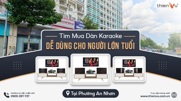 Tìm Mua Dàn Karaoke Dễ Dùng Cho Người Lớn Tuổi Tại Phường An Nhơn