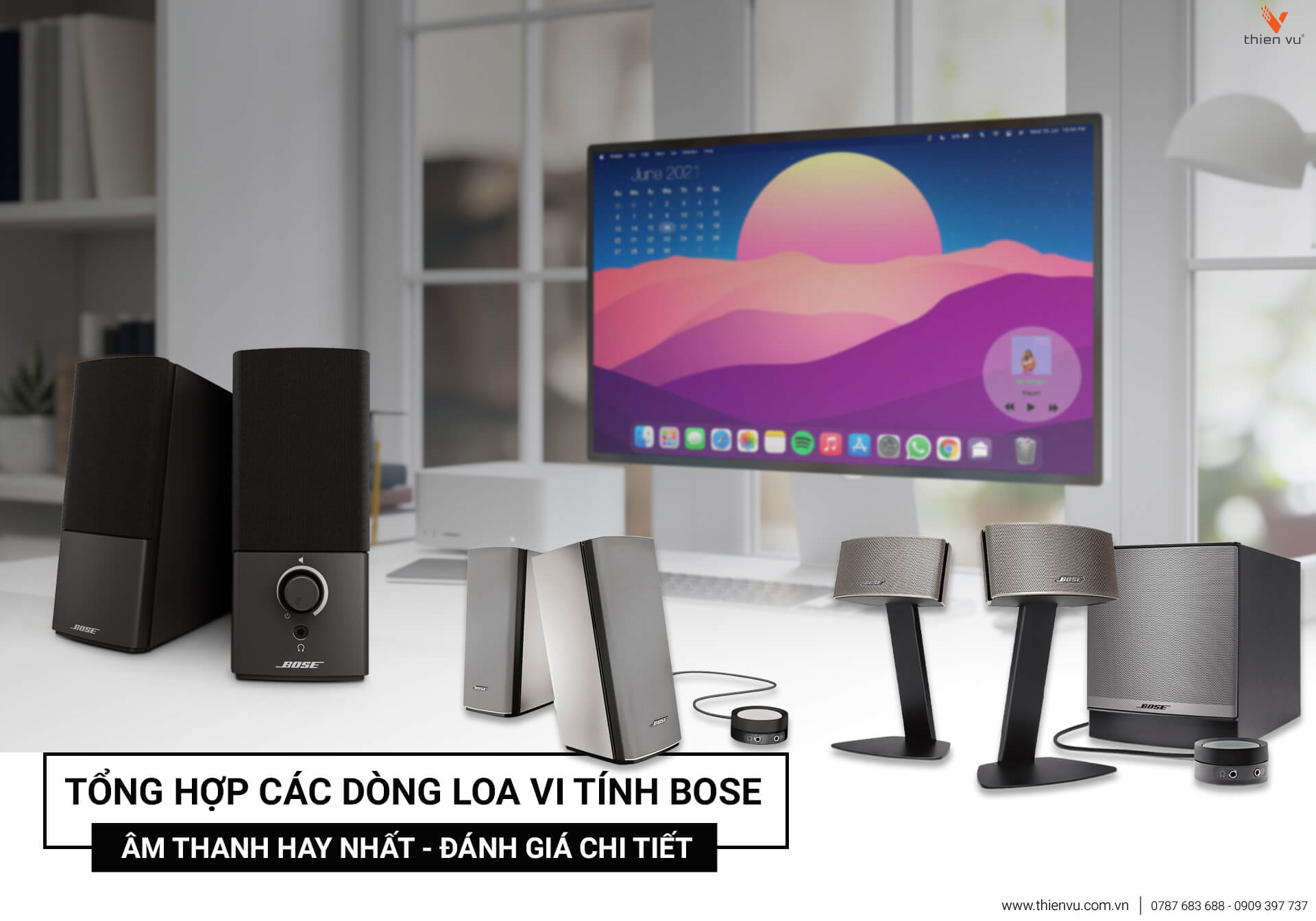 Tổng Hợp Các Dòng Loa Vi Tính Bose Âm Thanh Hay Nhất - Đánh Giá Chi Tiết