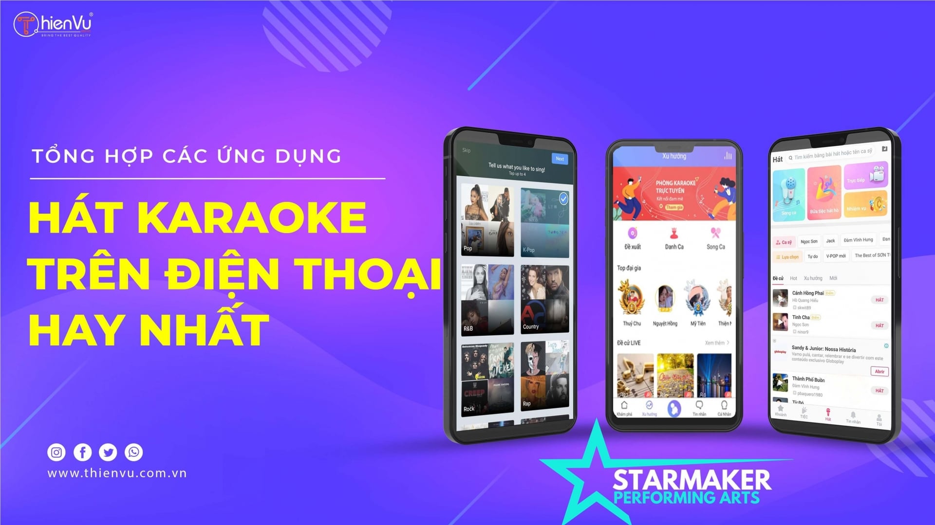 Tổng hợp các ứng dụng hát karaoke trên điện thoại hay nhất