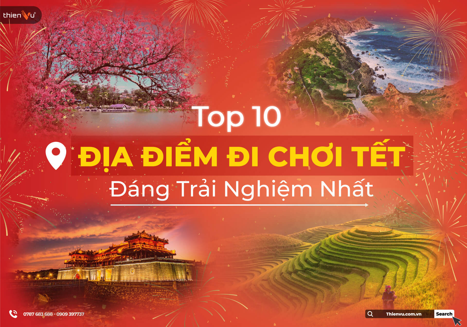 Top 10 Địa Điểm Đi Chơi Tết 2026 - Đáng Trải Nghiệm Nhất