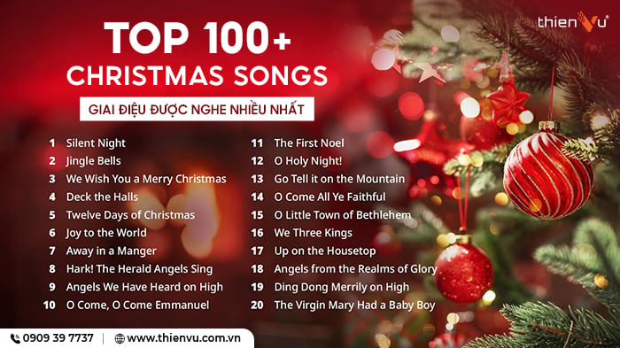 Top 100+ Christmas Songs Giai Điệu Được Nghe Nhiều Nhất